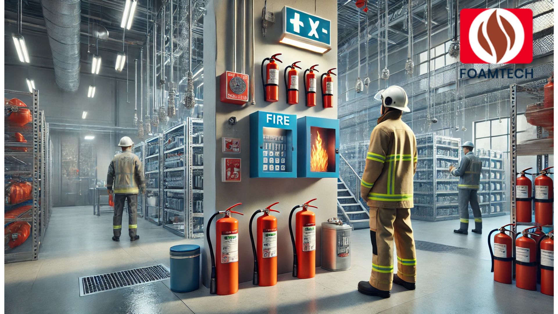 How Fire Fighting Equipment Improves Workplace Safety